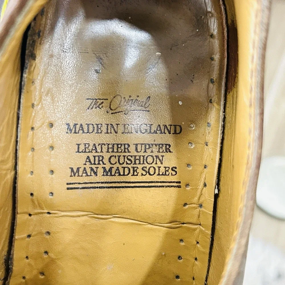 Dr. Martens Made in England 90's Oxford shoe size 3 Brown Leather Four Eye Lace